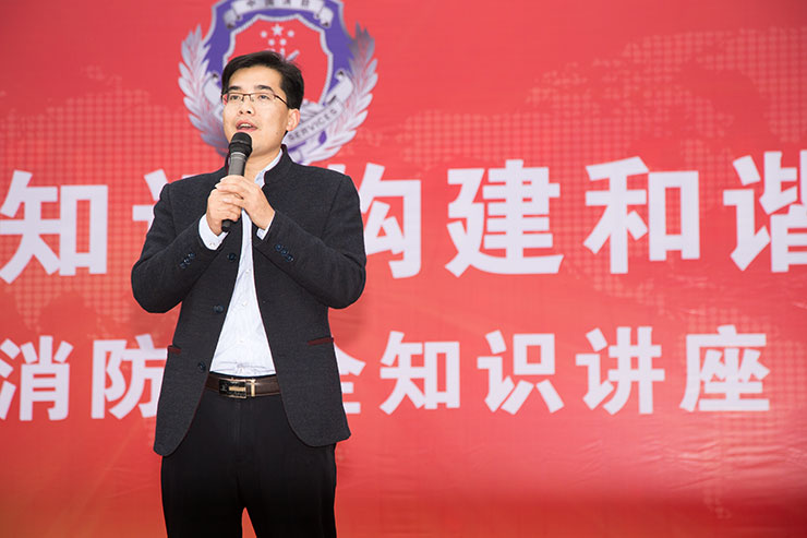 消防演練進(jìn)校園，為新華學(xué)子撐好防護(hù)傘