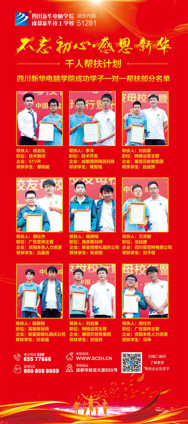“手拉手·同成長”四川新華千人幫扶計劃在行動！